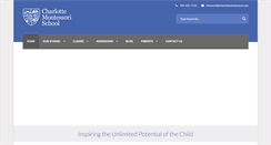 Desktop Screenshot of charlottemontessori.com