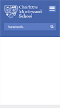 Mobile Screenshot of charlottemontessori.com